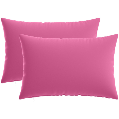 VidaXL Kussen met kussen heerlen 2 st roze polyester