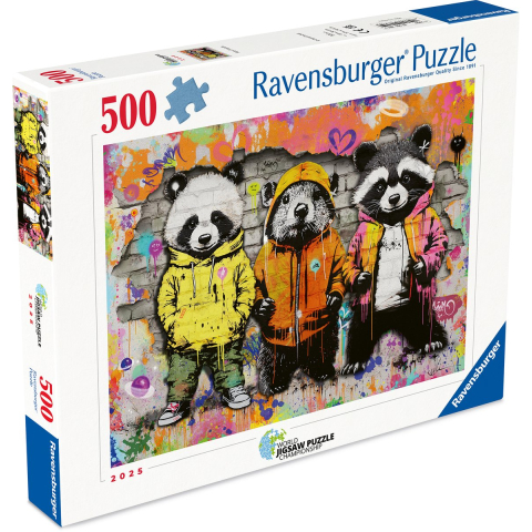 Ravensburger - pluizige vrienden - legpuzzel - 500 stukjes
