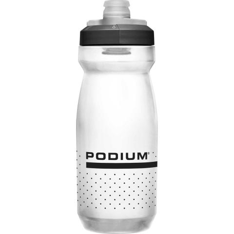 Camelbak bidon - wit (transparant) - zwart
