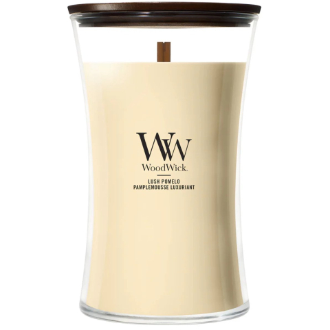WoodWick lush pomelo large candle