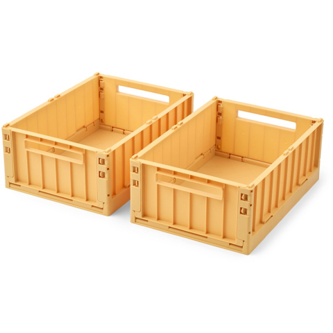 Liewood Weston opbergdoos Yuzu, M, 2-pack