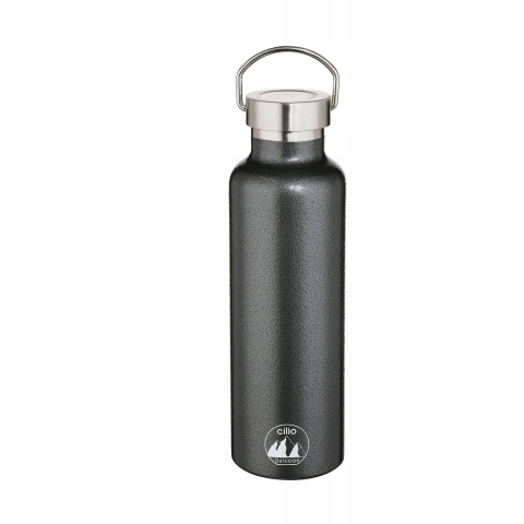 Cilio Drikkeflaske isoleret grå GRIGIO 750ml