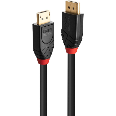 Lindy 41168 DisplayPort kabel 7,5 m Zwart