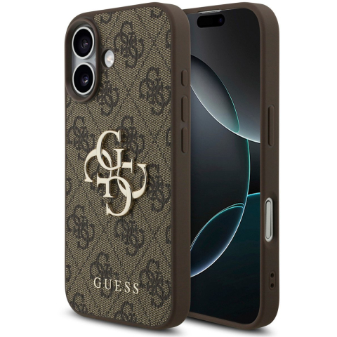 Hoes voor Apple iPhone 17, Guess, 4G Big Logo, Bruin