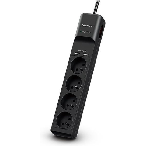 CyberPower Tracer III P0420SUD0-FR surge protector Voeding - 80 Plus