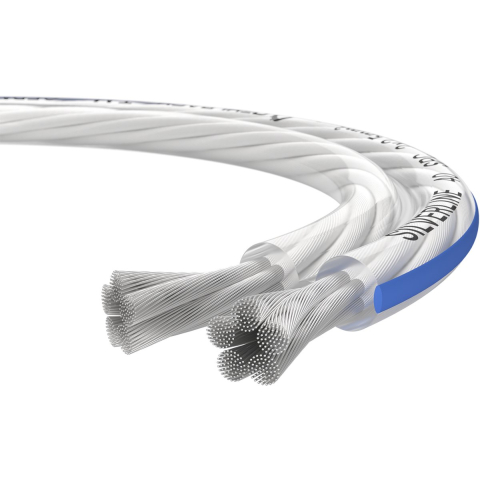 Oehlbach D1C340 Luidsprekerkabel 2 x 4 mm² + 2 x 4 mm² Transparant 1 stuk(s)