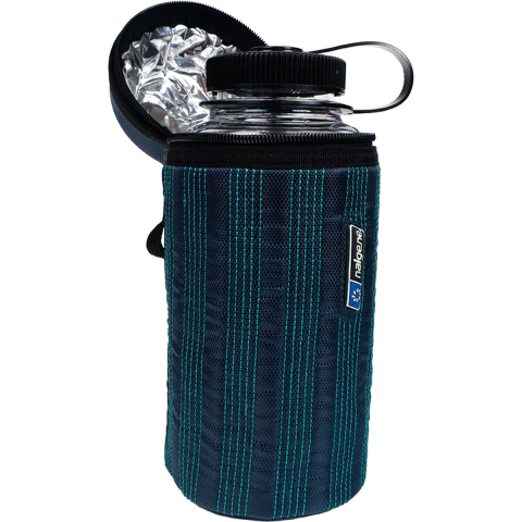 Nalgene - bottle clothing wide mouth 1 l sleeve insulated blue