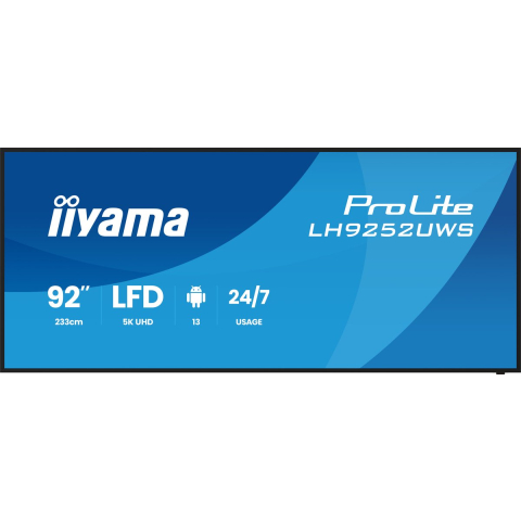 iiyama 92" UW 5120x2160 UW5K VA panel