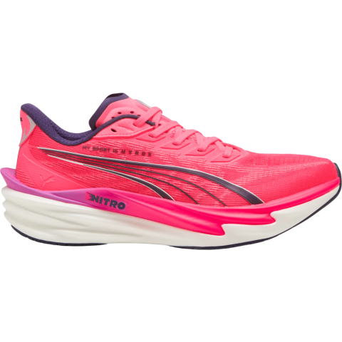 Puma Deviate Nitro 4 Hardloopschoen, 41, Roze