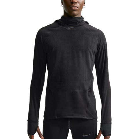 Nike Stride Sweatshirt met capuchon, L, Zwart