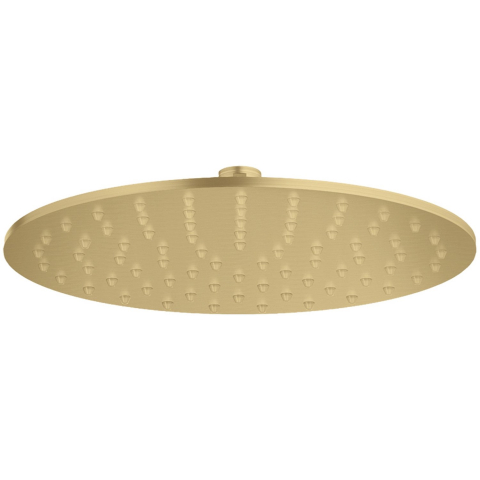 Hotbath Archie AR199 hoofddouche 30cm rond geborsteld messing PVD