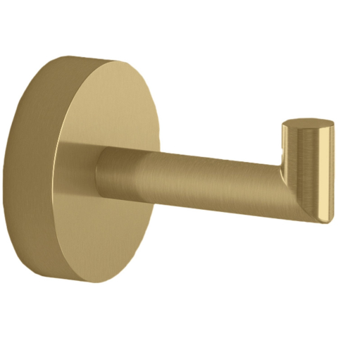 Hotbath &More ARA03 handdoekhaak geborsteld messing PVD