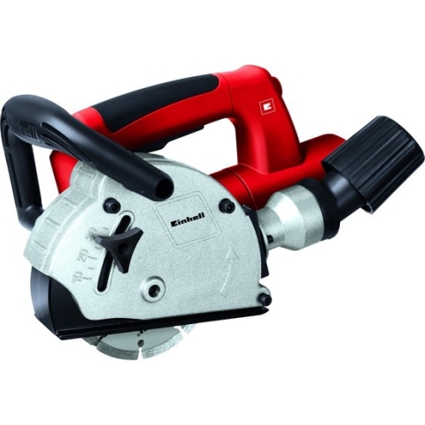 Einhell Muurfrees TC-MA 1300 - 1320 W - Ø125 mm - Groefdiepte 8-30 mm - Groefbreedte 8-26 mm - Stofafzuiging - Incl. 2x diamantslijpschijven