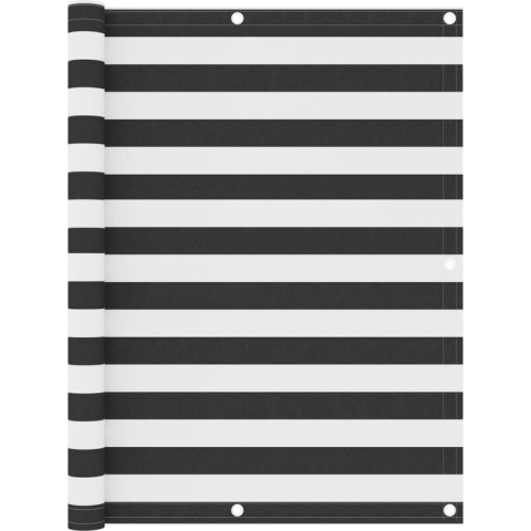 vidaXL-Balkonscherm-120x300-cm-oxford-stof-antraciet-en-wit