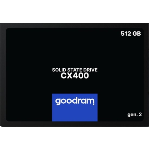 GOODRAM 512GB SSD CX400 Gen.2 Drive 2.5 inch SATA3