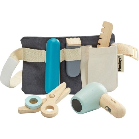 PlanToys Houten Speelgoed Kapper-set