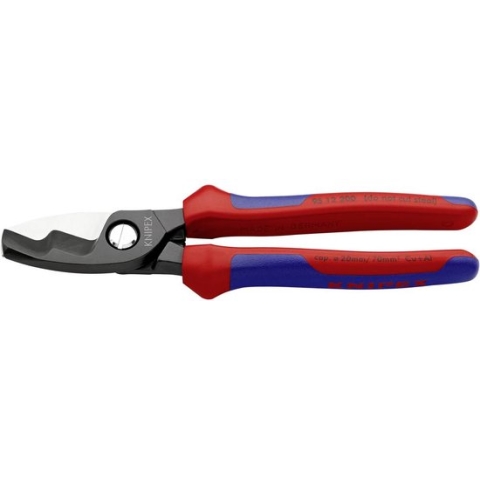 Knipex 95 12 200 Kabelschaar met dubbele snijkanten