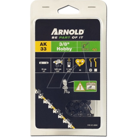 Arnold zaagketting 3-8 LP 1,3mm 52 schakels