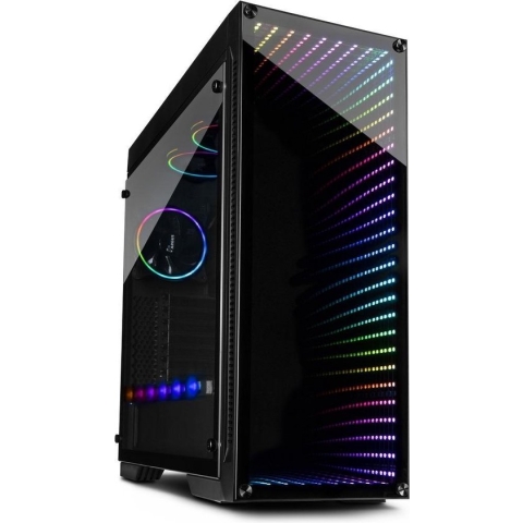 Inter-Tech X-908 Infini2 Toren Zwart