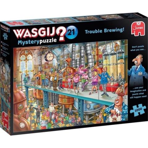 Wasgij Mystery 21 Leven in de Brouwerij puzzel - 1000 stukjes