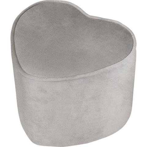 Roba Poef Lil Sofa Junior 24 Cm Fluweel Grijs