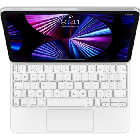Magic Keyboard voor iPad Pro 11-inch (2021) en iPad Air 4 (2020) - QWERTY - Wit