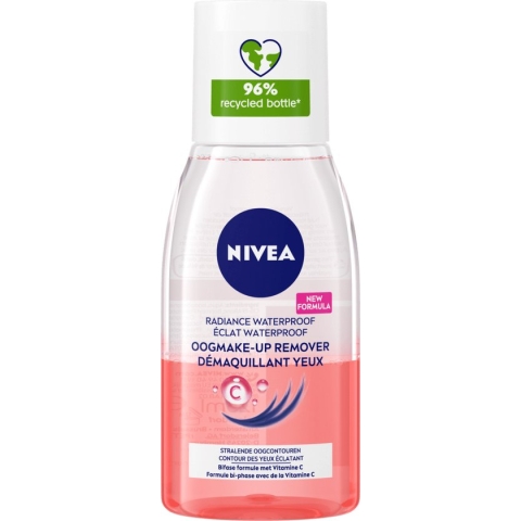 NIVEA Verzorgende Oogmake-up Remover - Geschikt voor waterproof make-up - Met Vitamine C - 125 ml