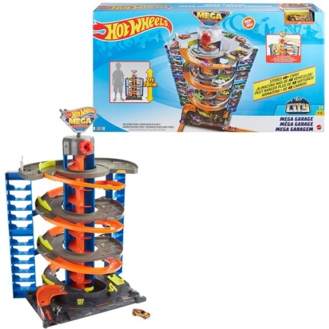 Hot Wheels City Mega Garage - Speelgoed auto racebaan