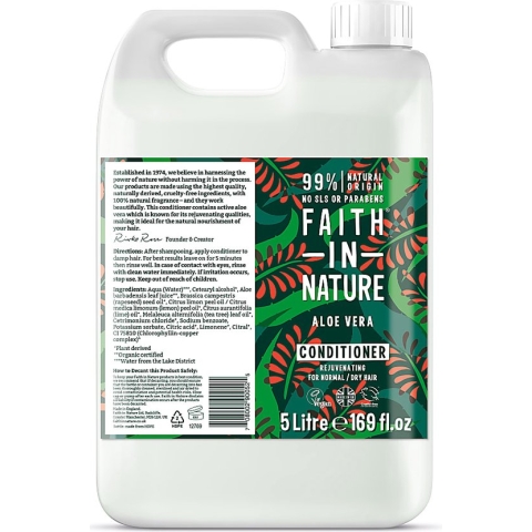 Faith in Nature Aloe Vera Conditioner - 5L
