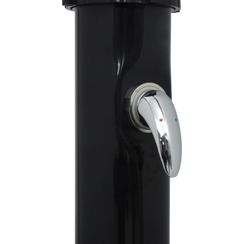 vidaXL Solardouche 20 L 220 cm zwart