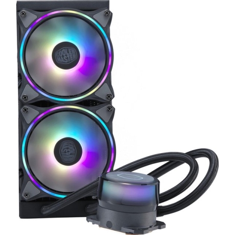 Cooler Master MasterLiquid ML240 Illusion Processor Alles-in-één vloeistofkoeler Zwart