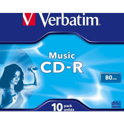 Verbatim 43365 CD-R disc 10 stuk(s) Jewelcase