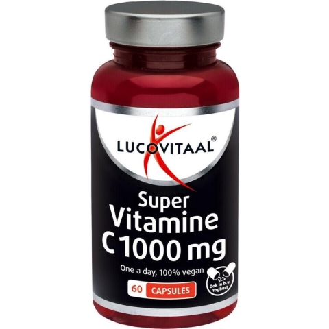 Lucovitaal Vitamine C 1000mg Vegan - 60 Stuks