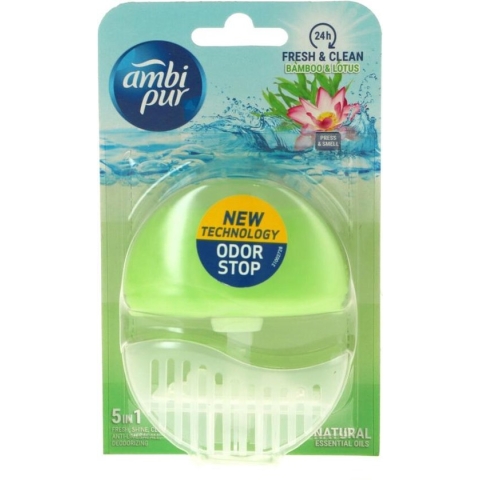 Ambi Pur Toiletblok Starterkit 5in1 Bamboo & Lotus