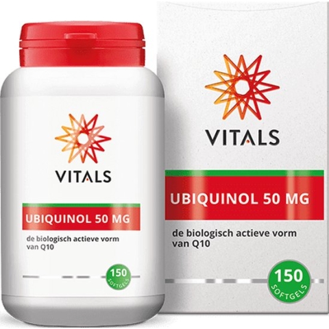 Vitals - Ubiquinol - 50 mg - 150 softgels - Kaneka