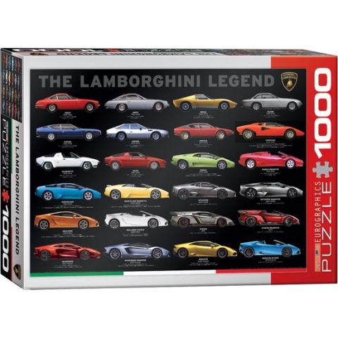 Eurographics Puzzle - The Lamborghini Legend - 1000 stukjes