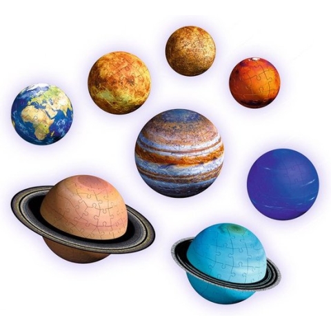 Ravensburger 3D Zonnestelsel - 3D puzzel - 27/54/72/108 stukjes