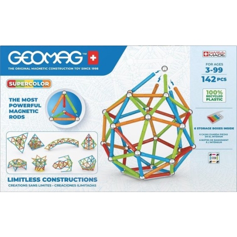Geomag Super Color Recycled 142 delig