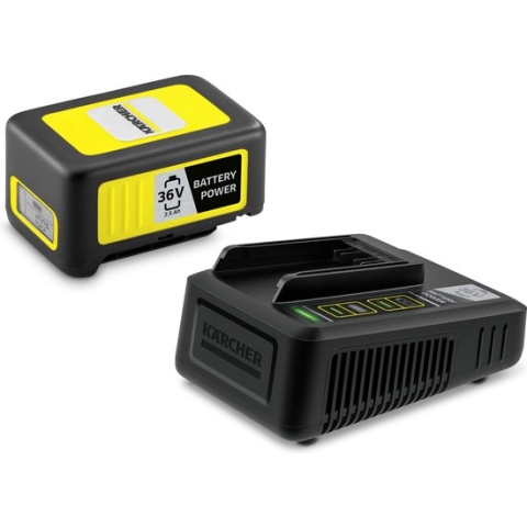 Kärcher Starter Kit Accu en Snellader - 36 V / 2,5 Ah