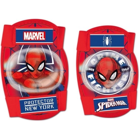 Marvel Spider-man Beschermset 4-delig Junior Rood Maat S