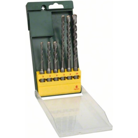 Bosch Hamerboorset - 6-delig - SDS plus
