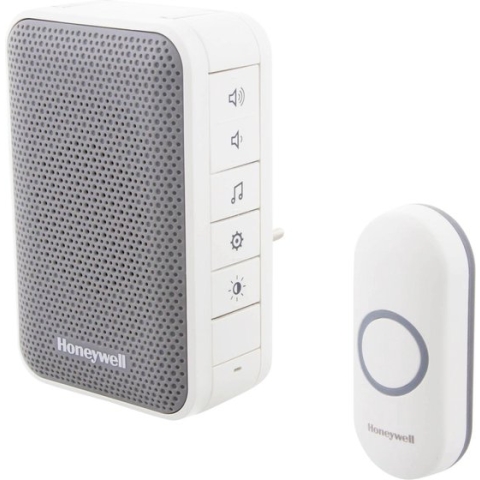 Honeywell Home DC313NP2 - Draadloze deurbel - Wit - Met slaap/stille modus