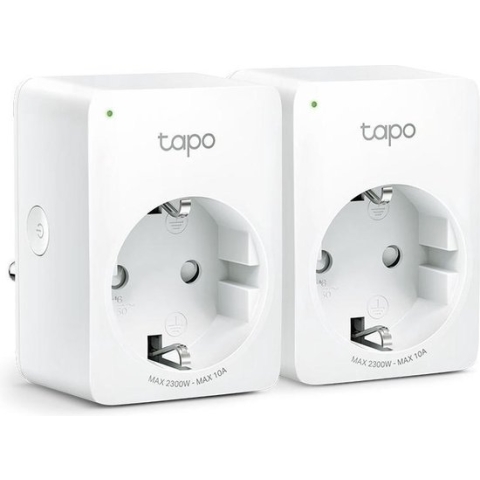 TP-Link Tapo P100 - Slimme Stekker - Smart Plug - 2 stuks - WiFi Stopcontact