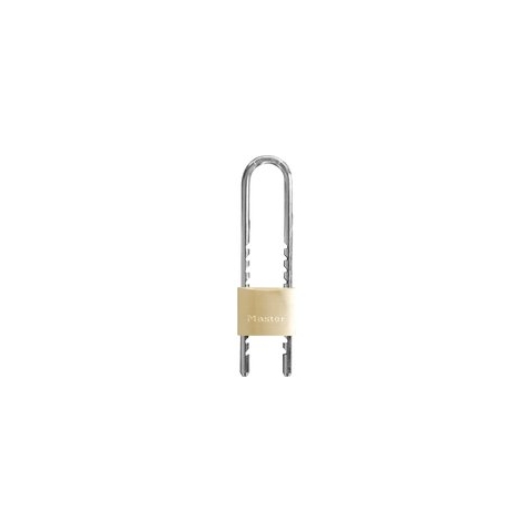 MasterLock Hangslot - Verstelbare beugel - Massief Messing - 50mm - 1950EURD