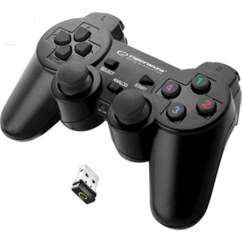 Esperanza EGG108K game controller Gladiator Zwart