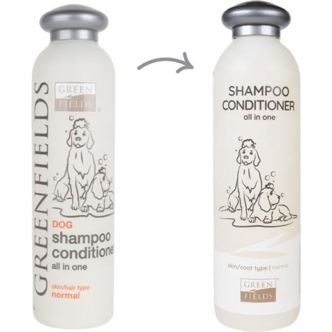 Greenfields Hondenshampoo & Conditioner - Geschikt voor alle hondenrassen - 270ml