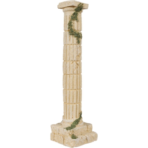 Aqua Della - Aquariumdecoratie - Vissen - Griekse Pilaar 1 4,5x4,5x18cm - 1st