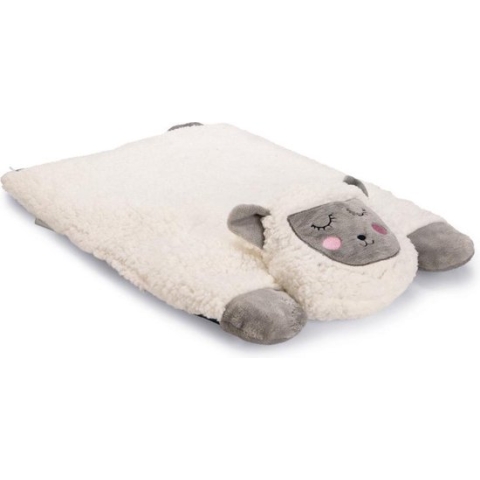 Beeztees Kussen Lama CASTO - Wit - Voor Kat of Kitten - 60 x 40 x 12 cm