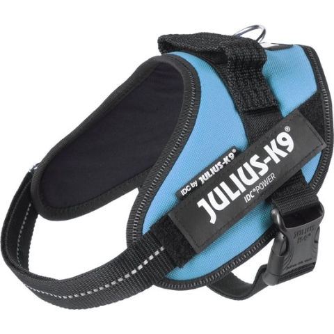 Julius-K9 IDC Powertuig - Hondentuig - S - Mini - Azuurblauw