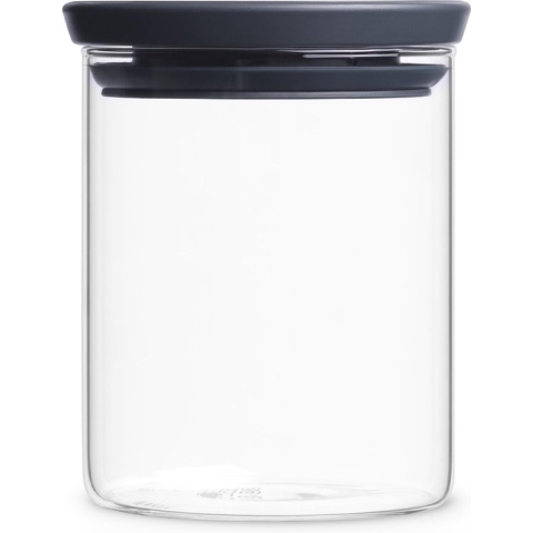 Brabantia Voorraadpot - Stapelbaar - 0,6 l - Glas